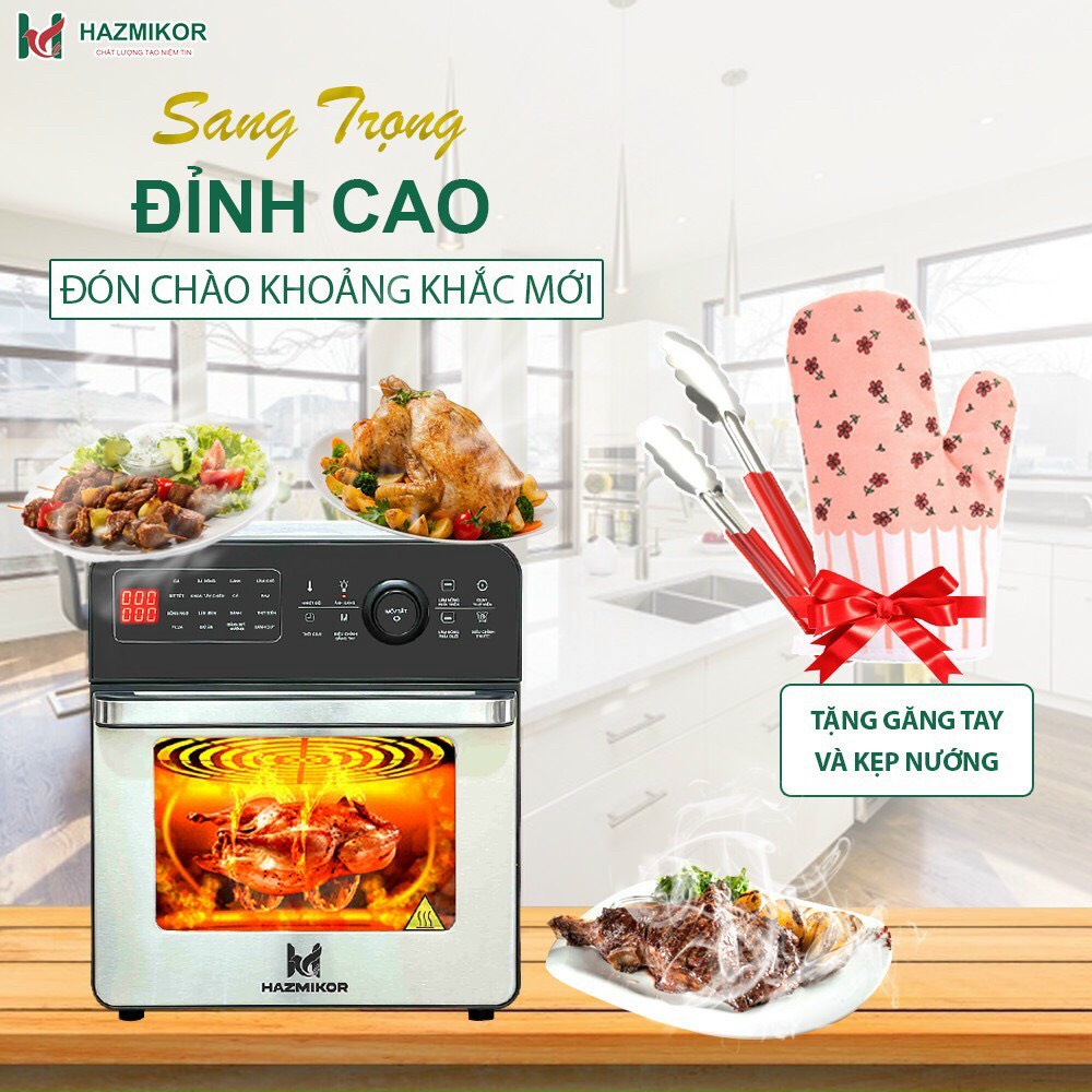 Nồi Chiên Không Dầu HAZMIKOR HCM 689 - Hàng Chính Hãng Bảo  Hành 12 Tháng, iWao Official Store