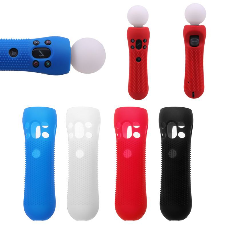 Vỏ bọc cao su silicone bảo vệ tay cầm điều khiển cho PS VR Move Move Move Move