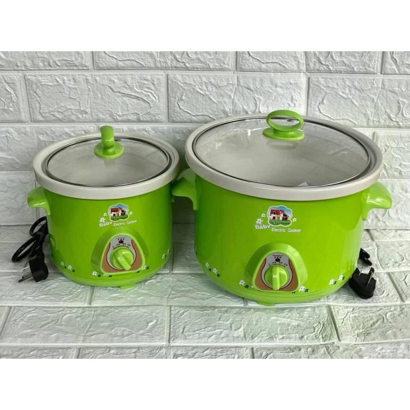 Nồi chưng, tiềm yến nấu cháo, soup, nấu chậm 1,5L. 2,5L Hàng nhập khẩu Nồi hầm cháo chậm