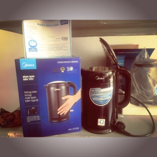 Bình siêu tốc midea 1,7 lít bảo hành 2 năm mk-317db