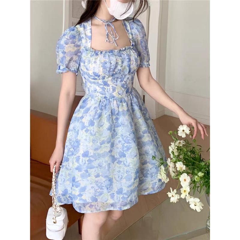 váy xanh đầm tay phồng váy đi biển váy ngắn váy hoa nhí vintage váy tiểu thư sang chảnh đầm cổ vuông đầm hở lưng đầm bigsize nữ váy nữ xinh đầm vintage váy nữ xinh váy đi chơi đầm đi tiệc đầm nữ