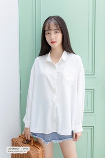 ÁO SƠ MI TRẮNG TRƠN HỌC SINH