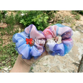 DÂY BUỘC TÓC SCRUNCHIES GALAXY SAO 2 LỚP