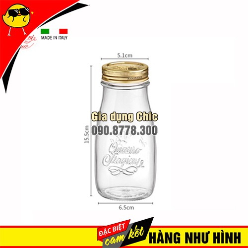 [ITALY] Chai đựng nước ép, sữa hạt Quattro 400ml - 1000ml - Bormioli Rocco | BigBuy360 - bigbuy360.vn