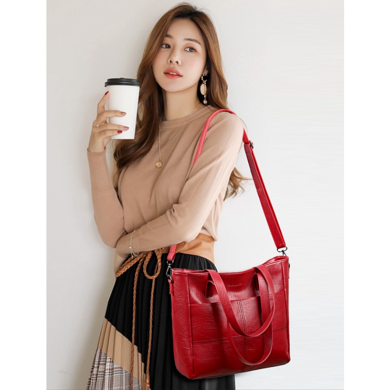 Túi Xách Nữ Đeo Vai Phong Cách Hàn Quốc Beg Besar Beg Tangan Wanita Murah Cantik