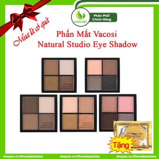 Phấn Mắt VACOSI Natural Studio Eye Shadow 8g - Chính Hãng