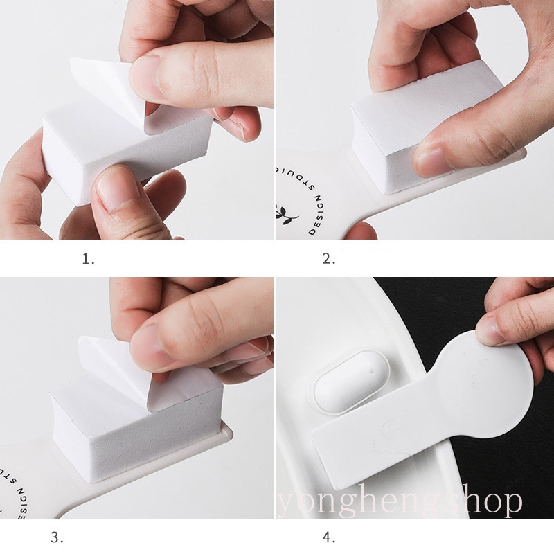 Tay nắm nâng nắp bồn vệ sinh chống vi khuẩn phong cách Bắc Âu
