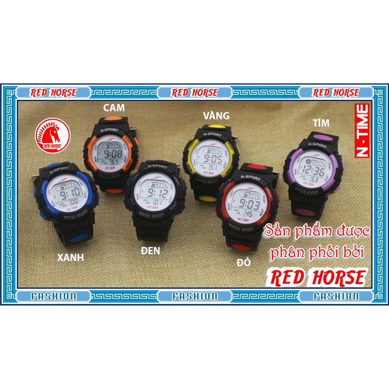 Đồng hồ bé trai, bé gái NT-89F (sáu màu) | BigBuy360 - bigbuy360.vn