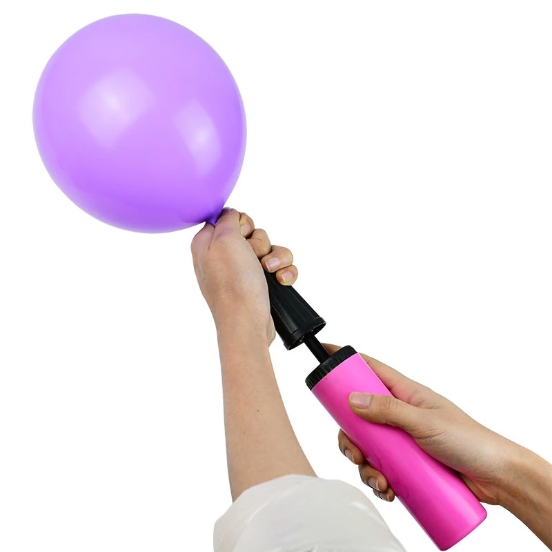 Dụng Cụ Bơm Bong Bóng Cầm Tay / Chân Bằng PVC Tiện Dụng
