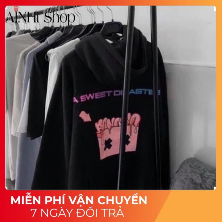 Áo Hoodie Nỉ ❤️FREESHIP❤️ Cho nam Cho nữ và Cặp Đôi Có 4 Màu, Form rộng Unisex BANAWA có dây kéo Ulzzang