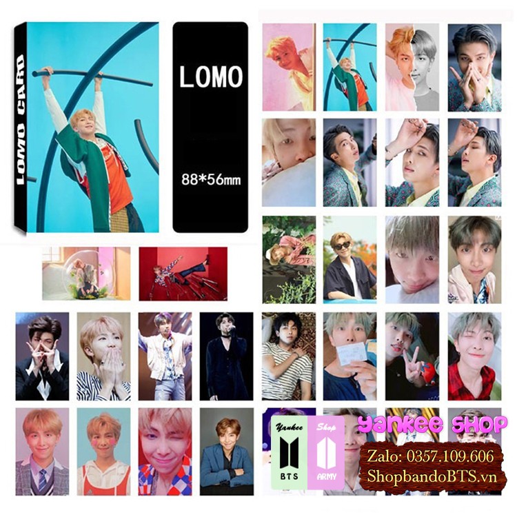 Lomo Card BTS Love Yourself Answer, Album Hình Ảnh Kpop 30 Tấm