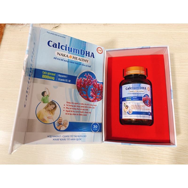 Calcium DHA- Canxi hữu cơ cho mẹ bầu, phụ nữ sau sinh, trẻ em, người thiếu canxi