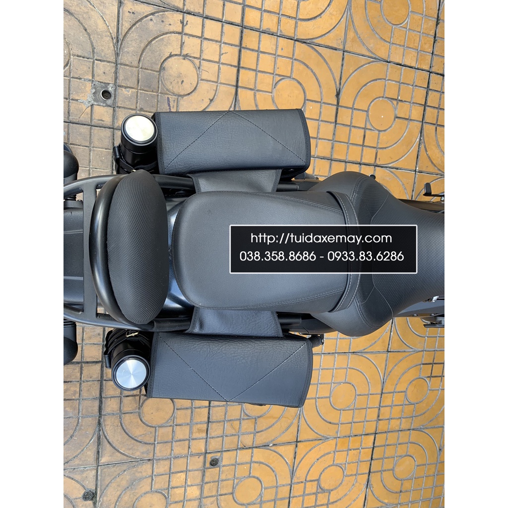 Túi Treo Xe Máy  Kawasaki Vulcan S có chỗ để Bình Nước