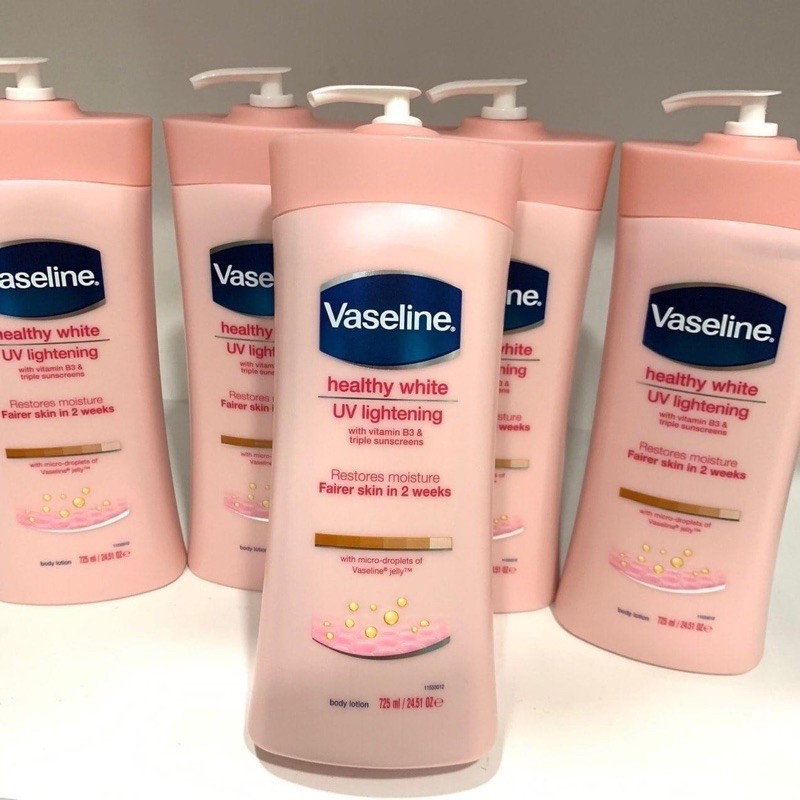 [Cam kết chính hãng] Sữa dưỡng thể Vaseline Healthy White UV Lightening 725ml Mỹ 🇺🇸