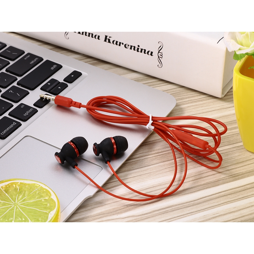 Thời Trang Tai Nghe Nhét Tai Ml-16 Jack 3.5mm Âm Thanh Stereo Sống Động Chất Lượng Cao Cho Iphone Samsung Xiaomi Mi 9 Huawei Oppo Vivo