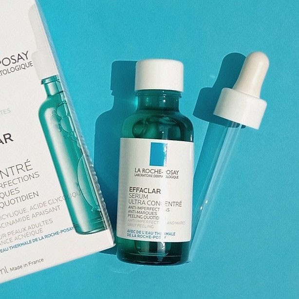 Tinh Chất La Roche Posay Effaclar Serum 3 Tác Động Giảm Mụn, Thâm Sau Mụn Và Lỗ Chân Lông To 30ml