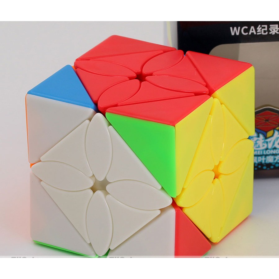 [Mã LIFE0503TOYS giảm 10% đơn 0Đ] MFJS MeiLong Maple Leaves / Skewb Cube Rubik Biến Thể 6 Mặt