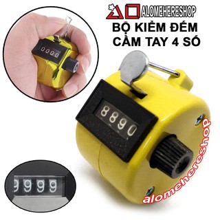 Bộ kiểm đếm bằng tay 4 số (Màu Vàng)