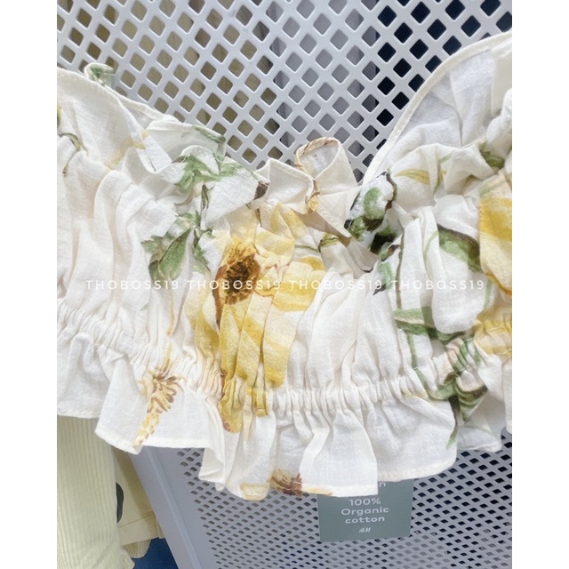 Áo Ống Bigsize Dáng Croptop Sun Flower