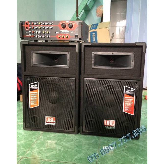 Loa 2 bass 3 TẤC + Amply