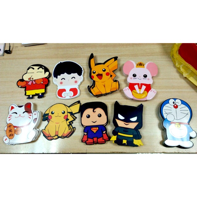 Set 5 bao lì xì hoạt hình dễ thương 2021
