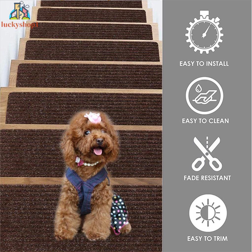 Stair step mat, rubber free carpet, floor mat, anti-skid mat