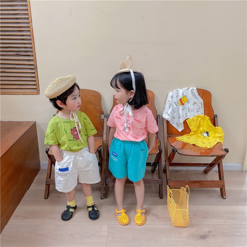 Áo phông cho bé LOBY tay cộc thoáng mát A0202040 (8 tháng - 5 tuổi)