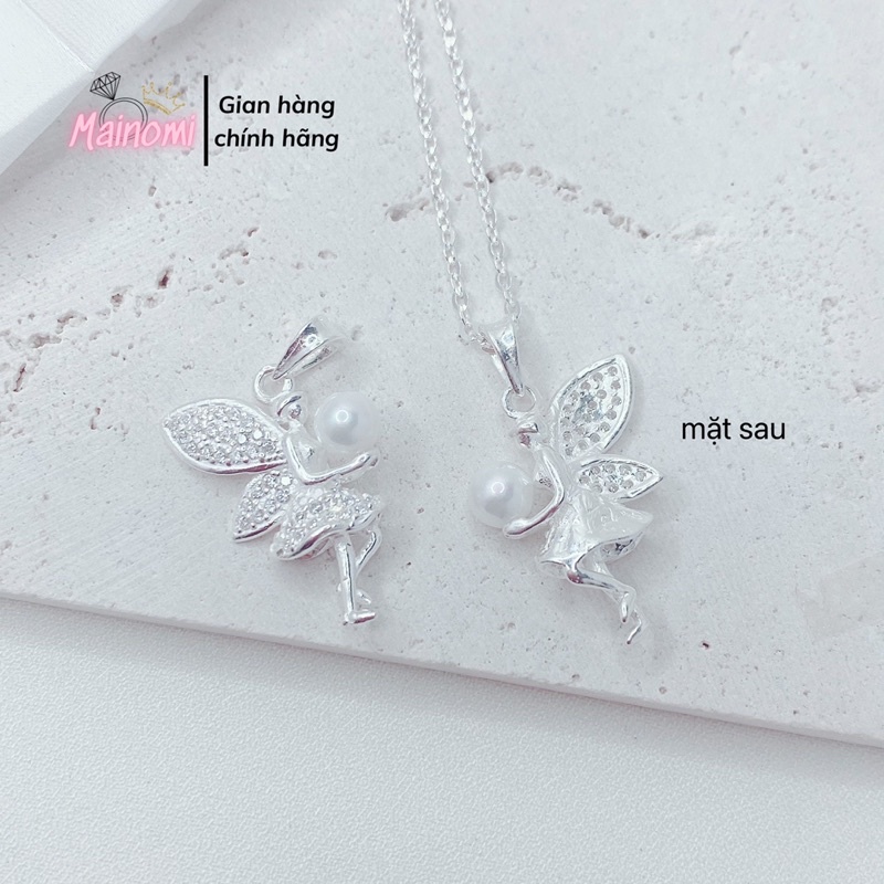 Dây chuyền bạc MAINOMI mã kèm quà tặng nàng tiên Tinker bell xinh đẹp. Mê mẩn ngay từ ánh nhìn đầu tiên