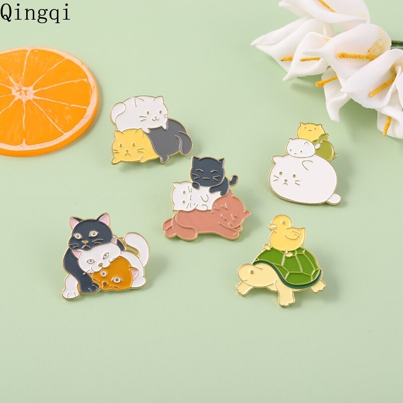 Ghim Cài Áo MISS ZOE Hình Động Vật Dễ Thương