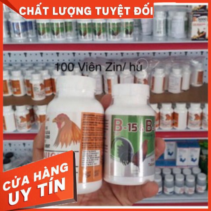 Combo Gallomin & B15&b12 - Thuốc nuôi tăng bo cho gà đá