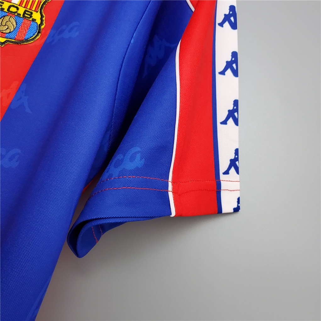 Áo Bóng Đá Đội Tuyển Barcelona 92-95 Phong Cách Retro
