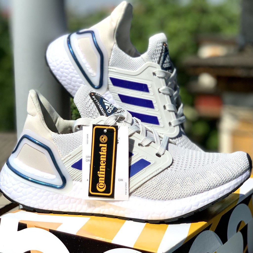 Giày Sneaker Nam Nữ Ultraboost 6.0 Xám  Xanh