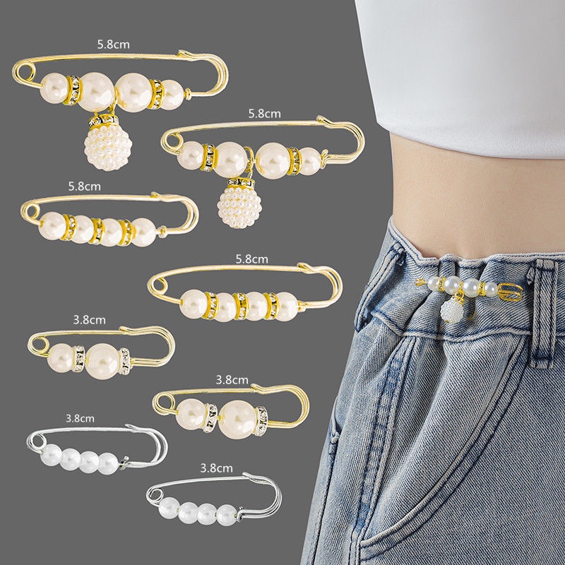 Set ghim cài quần áo bị rộng,thu nhỏ quần jeans thời trang đa năng Haluco accessories KDC03