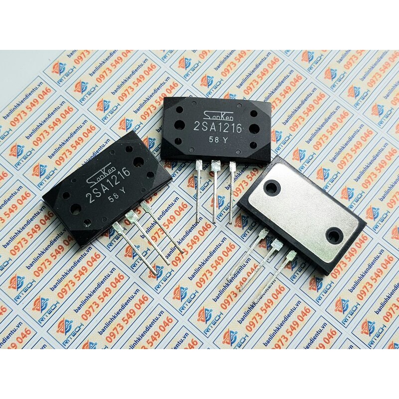 2SA1216, A1216 Transistor PNP 17A-180V ZIP-3