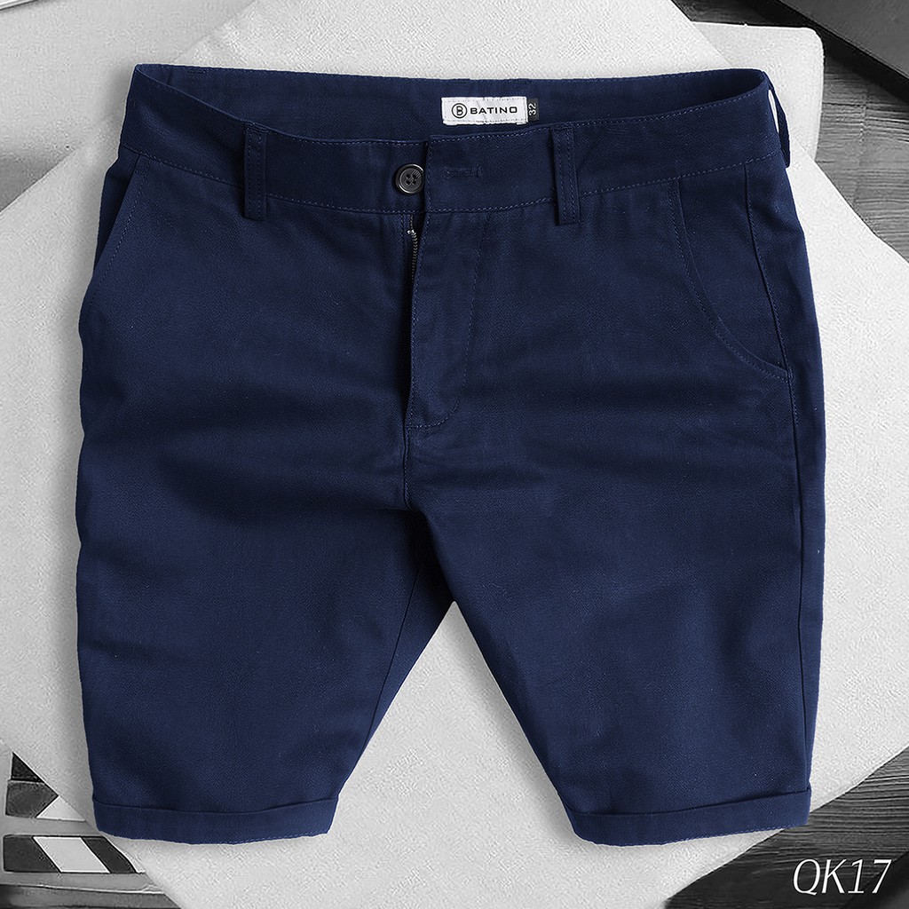 Quần Cộc Nam Vải Kaki Cao Cấp Phong Cách Hàn Quốc Thời Trang BATINO