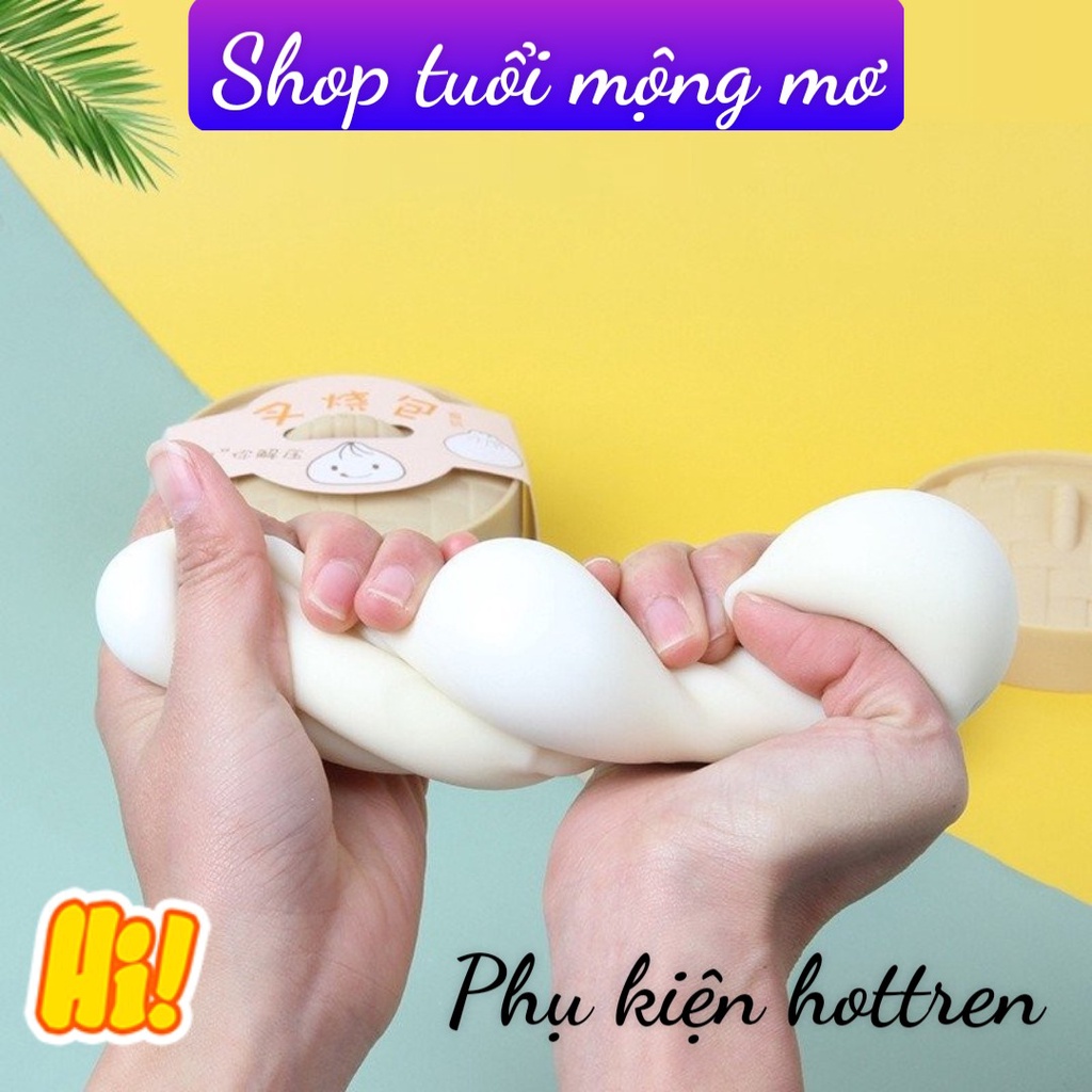Đồ Chơi Xã Stress Mô Hình Bánh Bao Mềm Dẻo