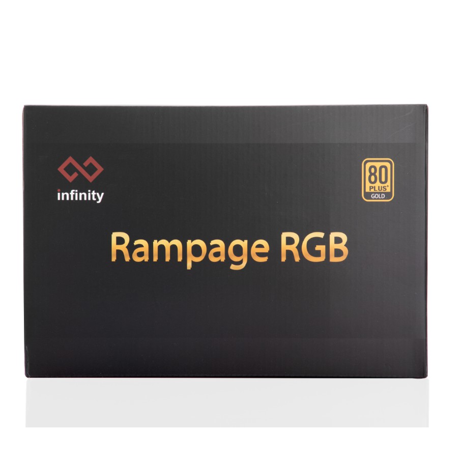 [Mã ELTECHZONE giảm 6% đơn 500K] Nguồn máy tính Infinity Rampage RGB 750W - 80 Plus Gold Full Modular Single Rail