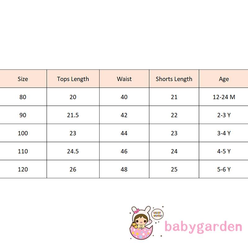 Bộ Áo In Chữ + Quần Short Lưng Thun Thời Trang Mùa Hè Cho Bé Gái 1-6 Tuổi