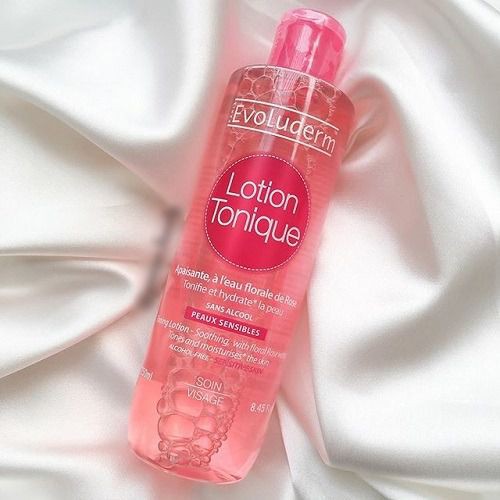 Nước hoa hồng Evoluderm se khít lỗ chân lông, dưỡng ẩm &amp; làm sạch 250ml