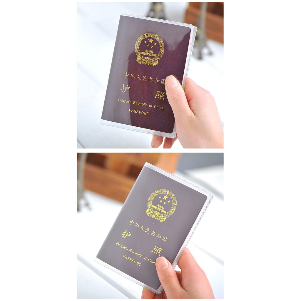 Vỏ bọc passport PVC trong suốt