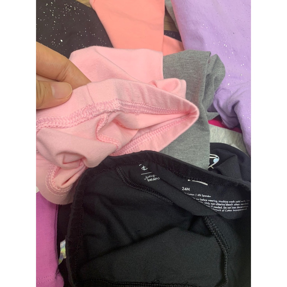 Quần legging xuất dư cho bé gái (12m-5tuoi), quần legging dài thoải mái cho bé