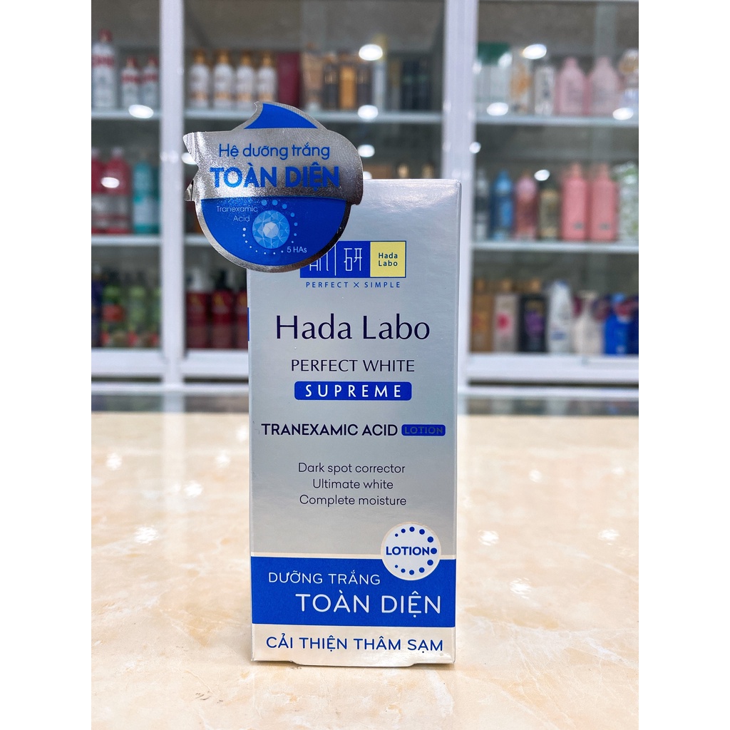 Combo 3 Sản Phẩm Dưỡng Trắng Giảm Thâm Nám HADA LABO Chính Hãng Công Ty