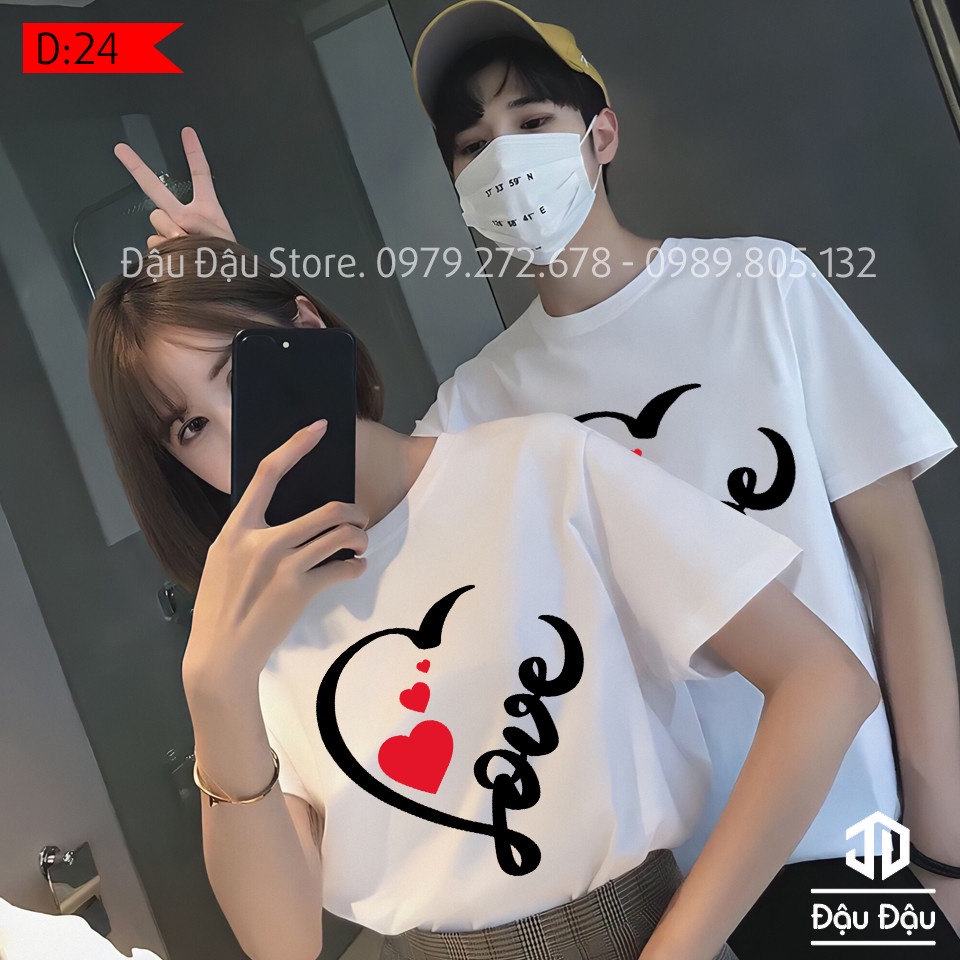 ÁO ĐÔI THỜI TRANG NAM NỮ CUTE GIÁ SỈ