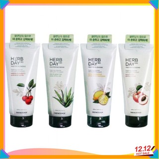 Sữa rửa mặt dưỡng da / sữa rửa mặt herb day 365 cleansing foam “mẫu mới” 170ml