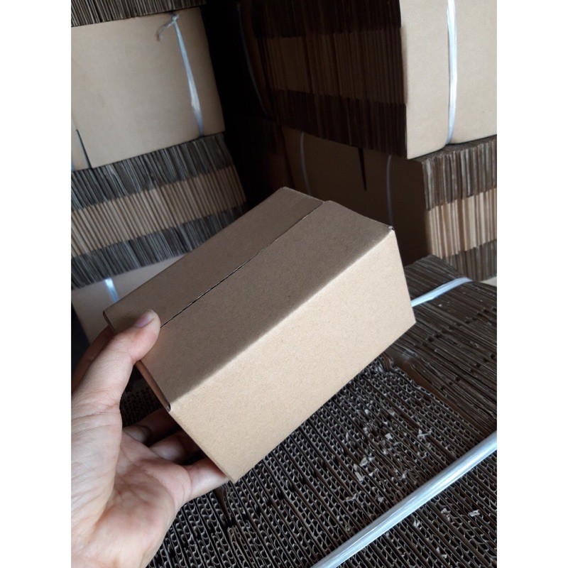 [set 10cái] Hộp Carton kích thước 14x10x7cm 14x10x7 . Hộp giấy đóng gói Ship hàng.