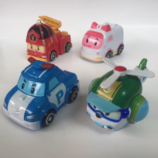 Bộ 4 xe ROBOCar (PoLi, Roy, Ampe, Helly)