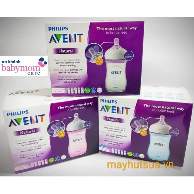 Bình sữa Avent natural 125/260/330ml