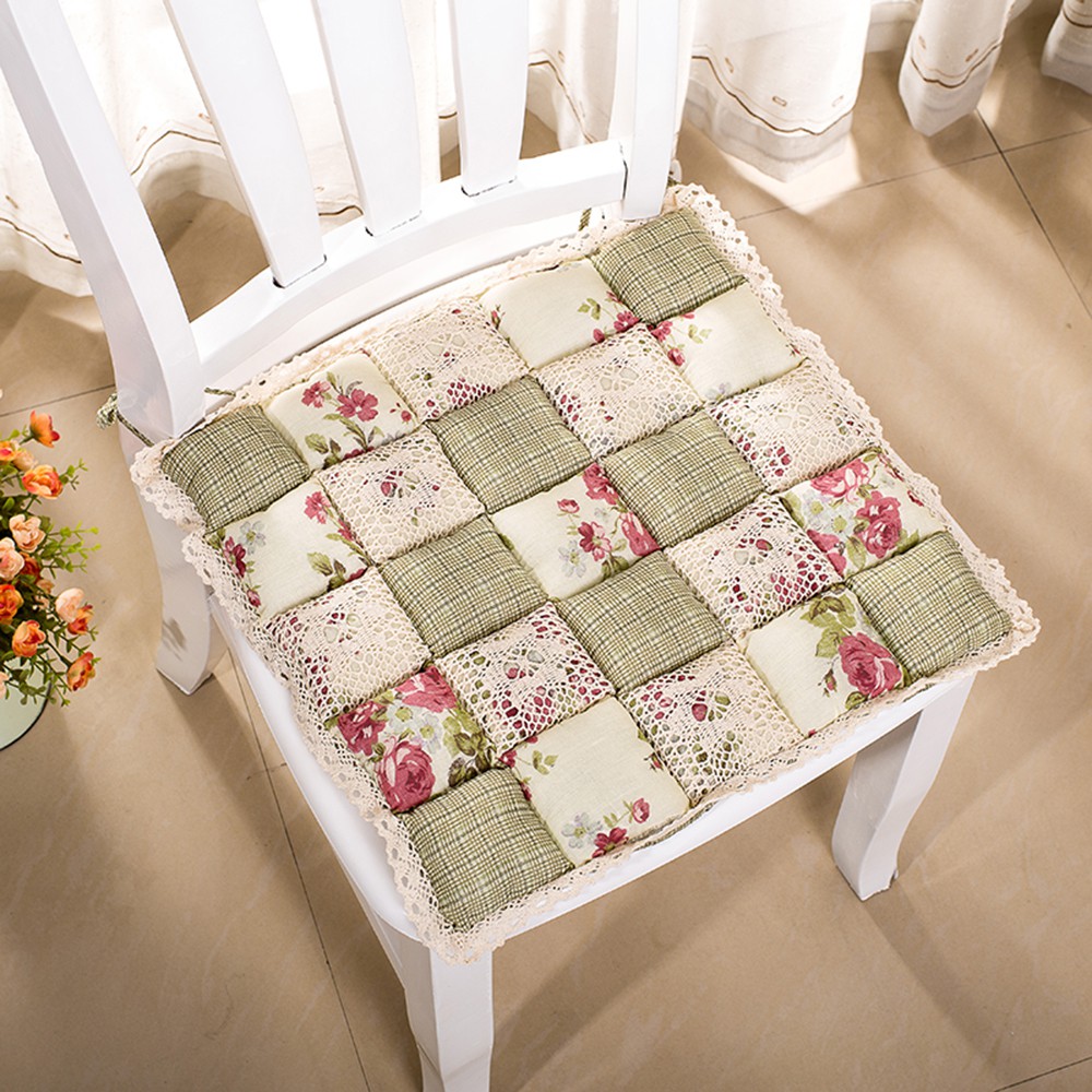 Đệm lót ghế ngồi màu trơn đơn giản sáng tạo