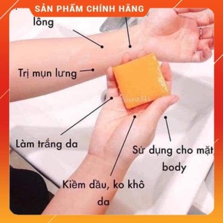 [S.i.ê.u Rẻ] Soap cam nghệ thái lan - Xà phòng cam nghệ thái lan