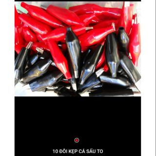 10đôi kẹp cá sấu to